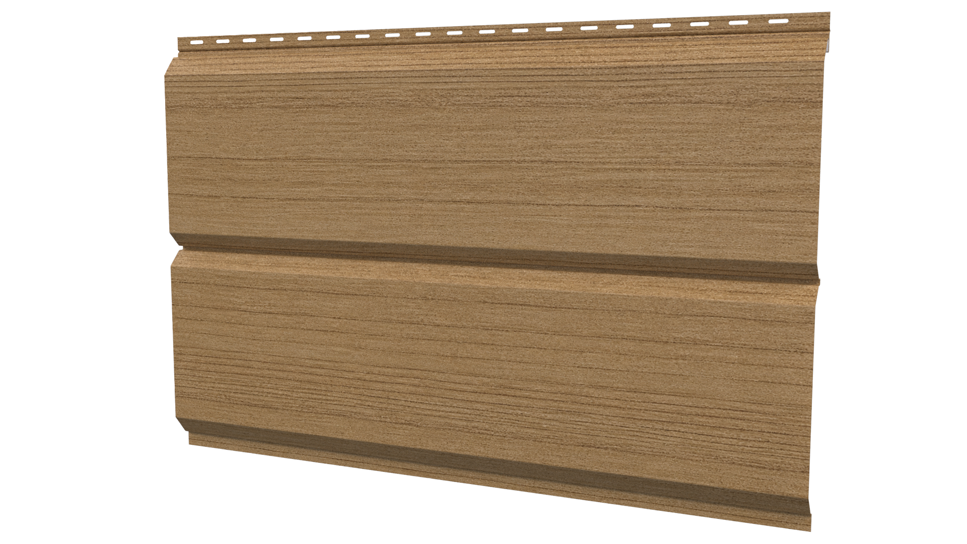 Л-брус 264/240x0,45 мм, Орех 3D