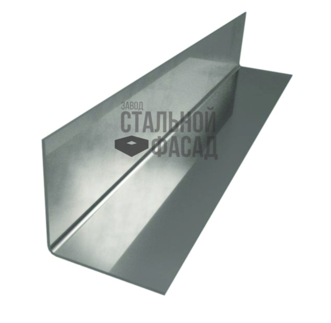Г-образный профиль, 60x60x3000 мм