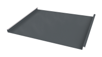 Фальцевая кровля 562/550x0,5 мм, 7011 железно-серый глянцевый