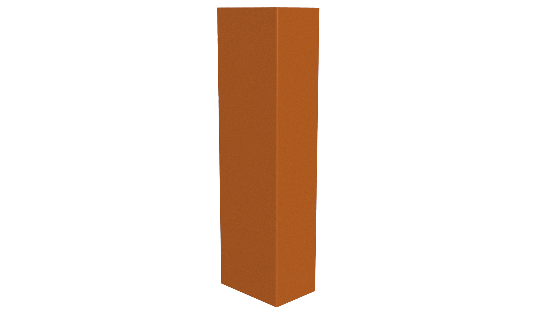 Стойка 40x60x40 мм, 2011 насыщенный оранжевый глянцевый