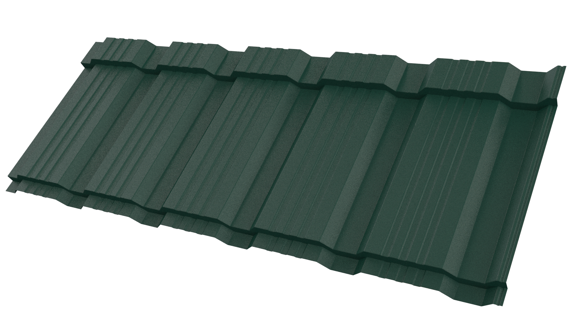 Профиль Пегас 1195/1130x0,45 мм, 6005 зеленый мох матовый
