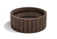 Экокашпо круглое Kashir 785х785х300