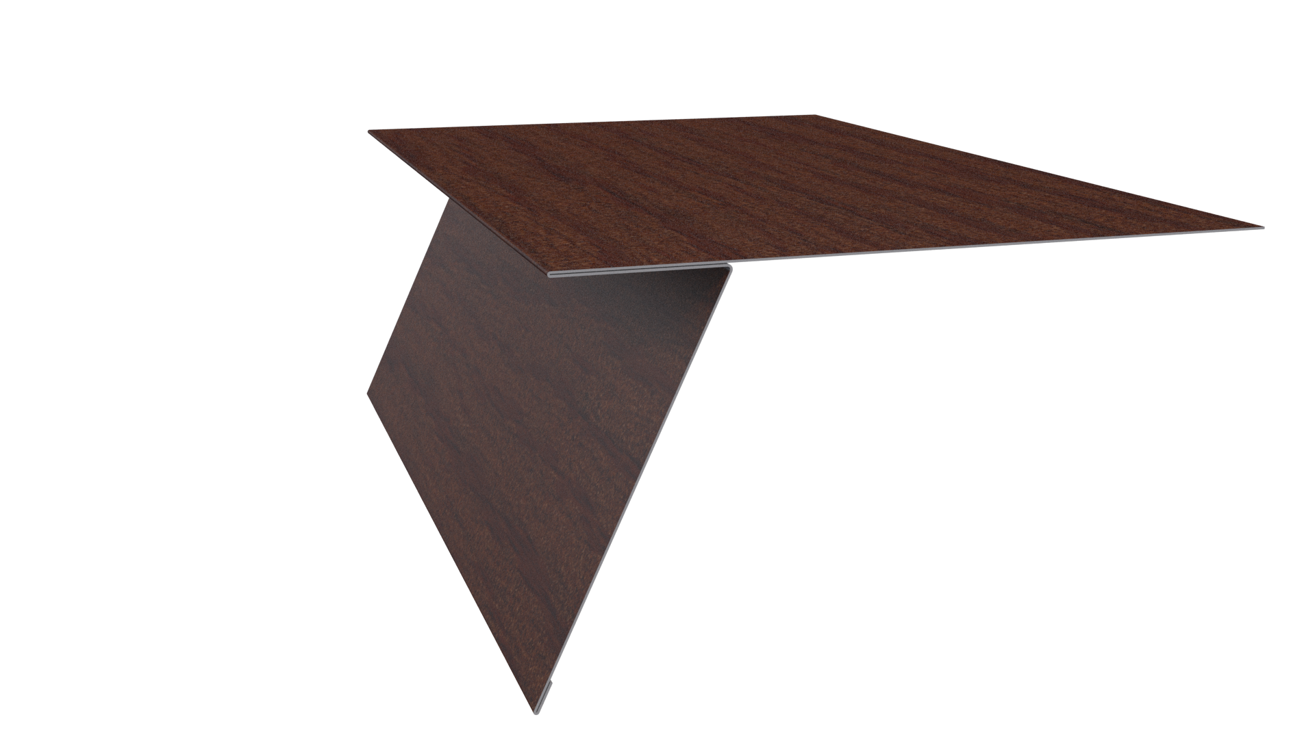 Планка карнизная фальц 130x80 мм, Дуб Кельтик 3D