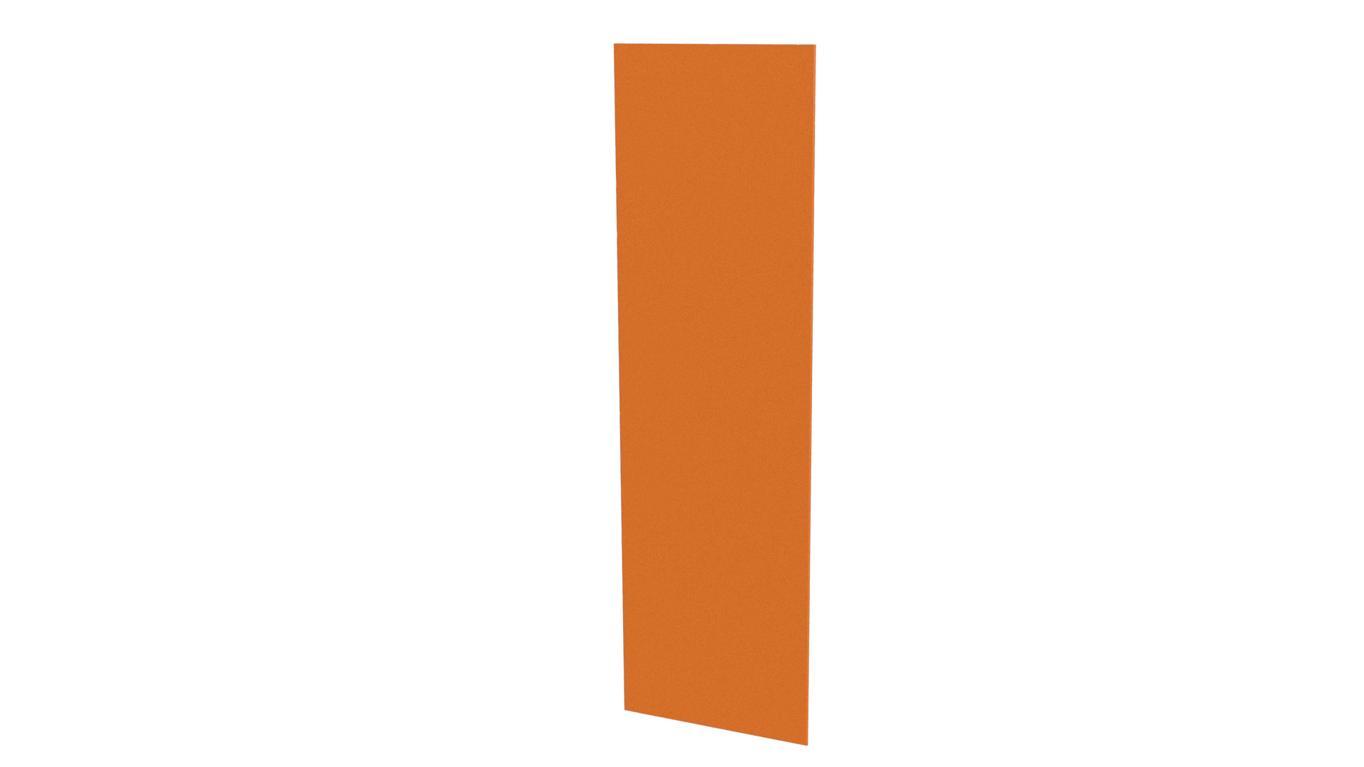 Планка стыковочная 60x2000 мм, 2011 насыщенный оранжевый глянцевый