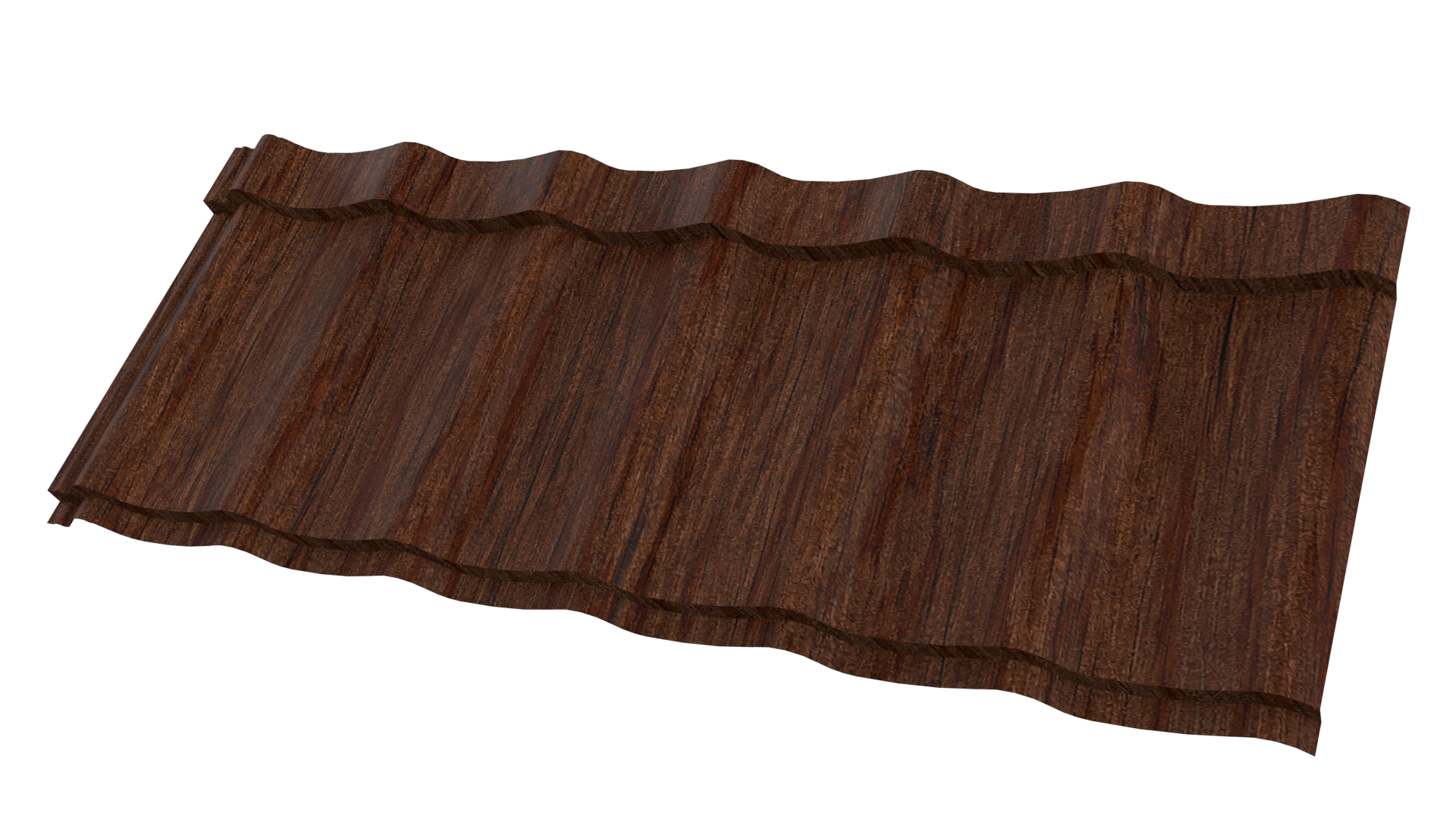 Профиль Феникс 1180/1100x0,45 мм, 8019 Античный дуб 3D