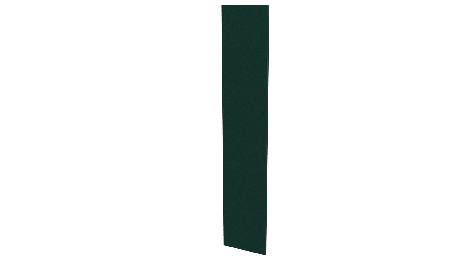 Крепежная планка 10x40x10 мм, 6005 зеленый мох глянцевый
