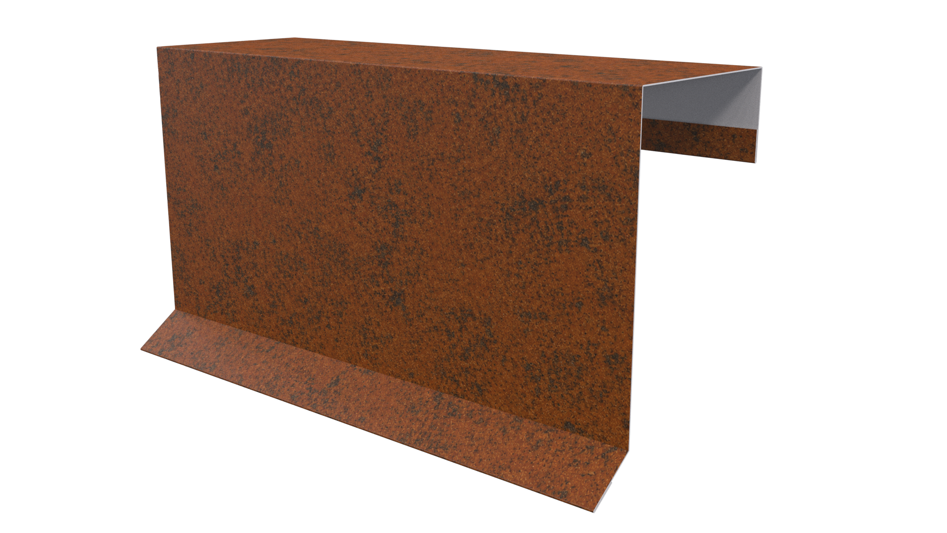 Планка торцевая фальц 65x97 мм, Картэн