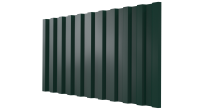 Профнастил С21 1051/1000x0,4 мм эконом, 6005 зеленый мох глянцевый