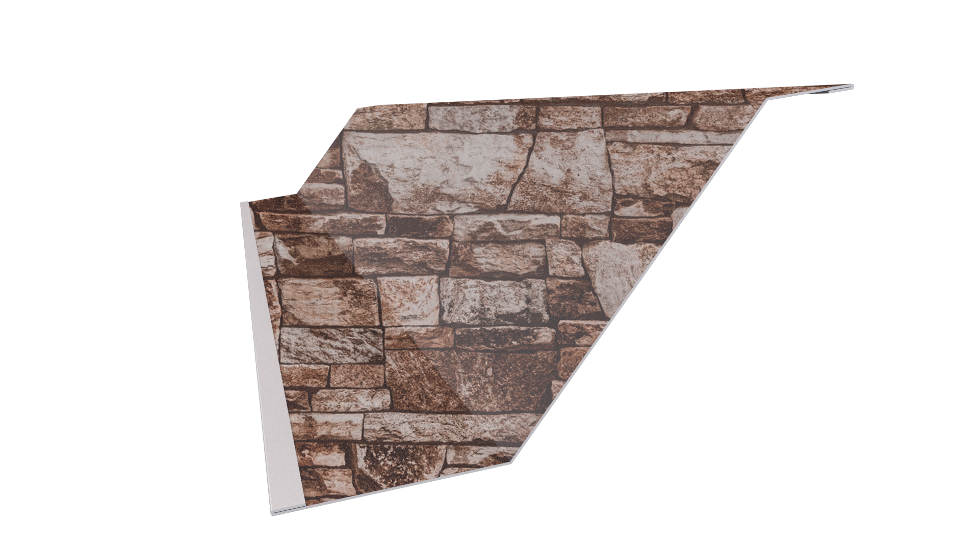 Ламель Хоста 110x0,45 мм, Дикий камень