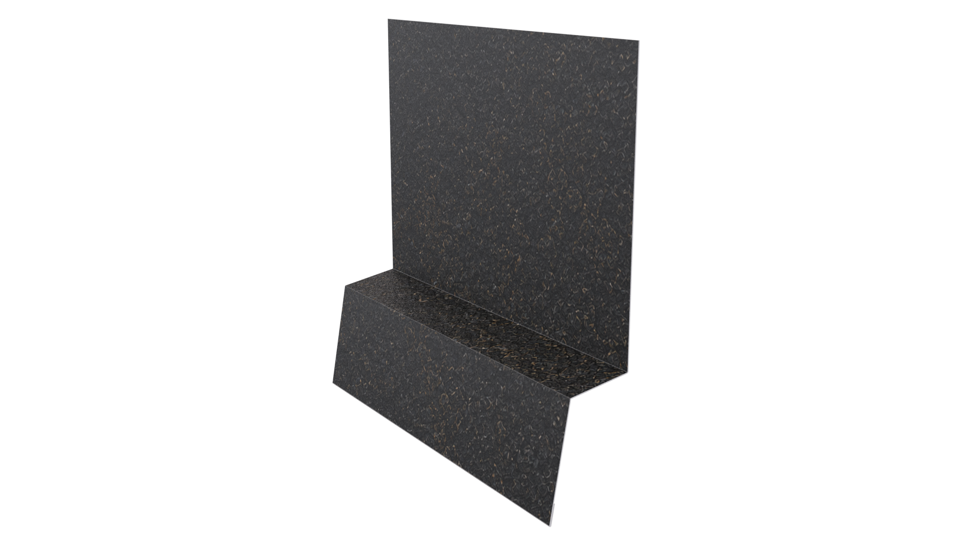 Планка стартовая фальц 135x30x55 мм, Картэн тёмный