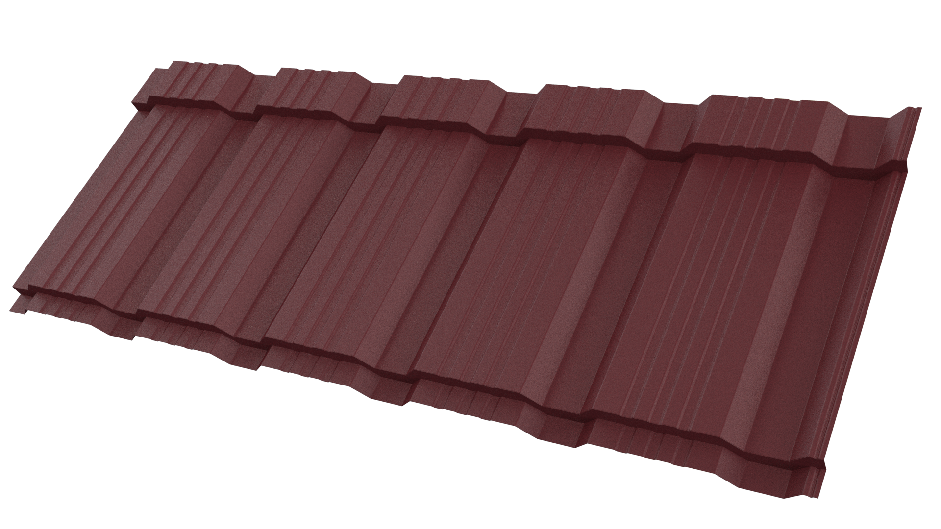 Профиль Пегас 1195/1130x0,45 мм, 3005 винно-красный матовый