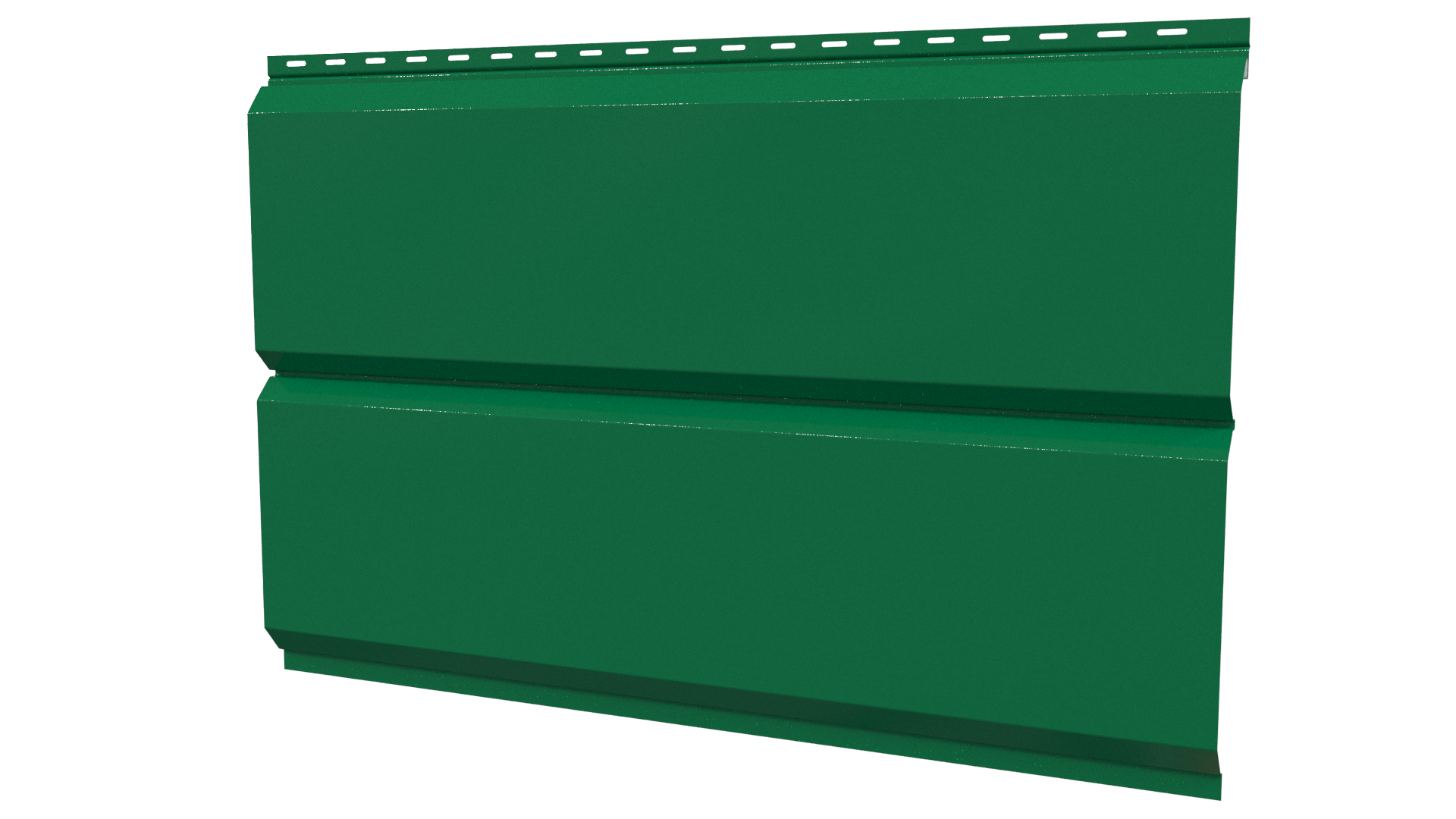 Л-брус 264/240x0,45 мм, 6029 мятно-зеленый глянцевый