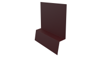 Планка стартовая фальц 135x30x55 мм, 3005 винно-красный матовый