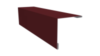 Угол наружний 50x50x2000 мм, 3005 винно-красный глянцевый