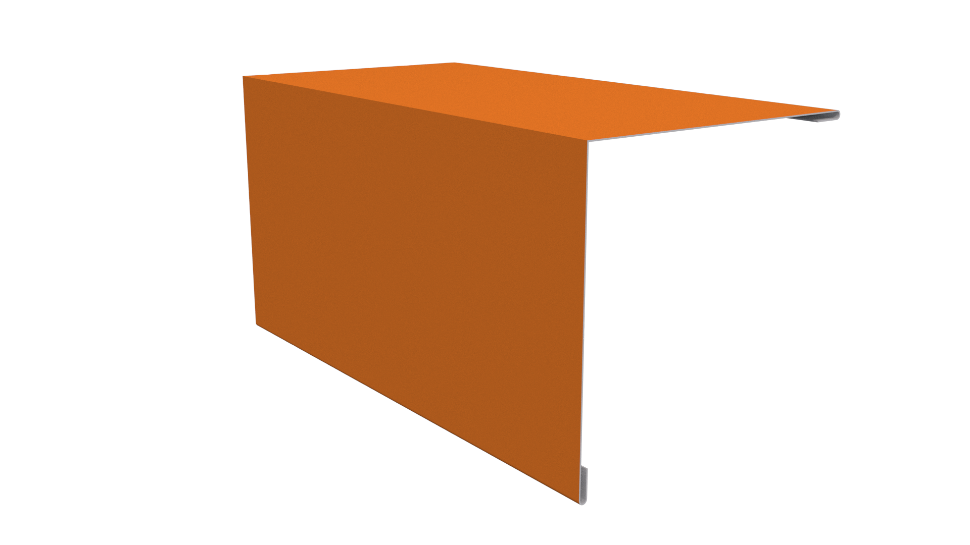 Угол наружный 100x100x2000 мм, 2011 насыщенный оранжевый глянцевый