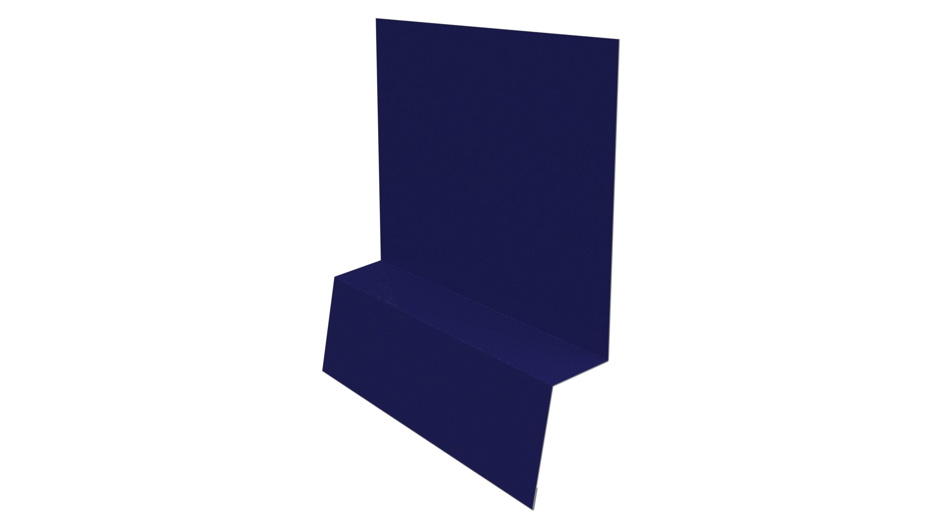 Планка стартовая фальц 135x30x55 мм, 5002 ультрамариново-синий глянцевый