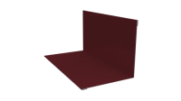 Угол внутрений 100x100x2000 мм, 3005 винно-красный глянцевый