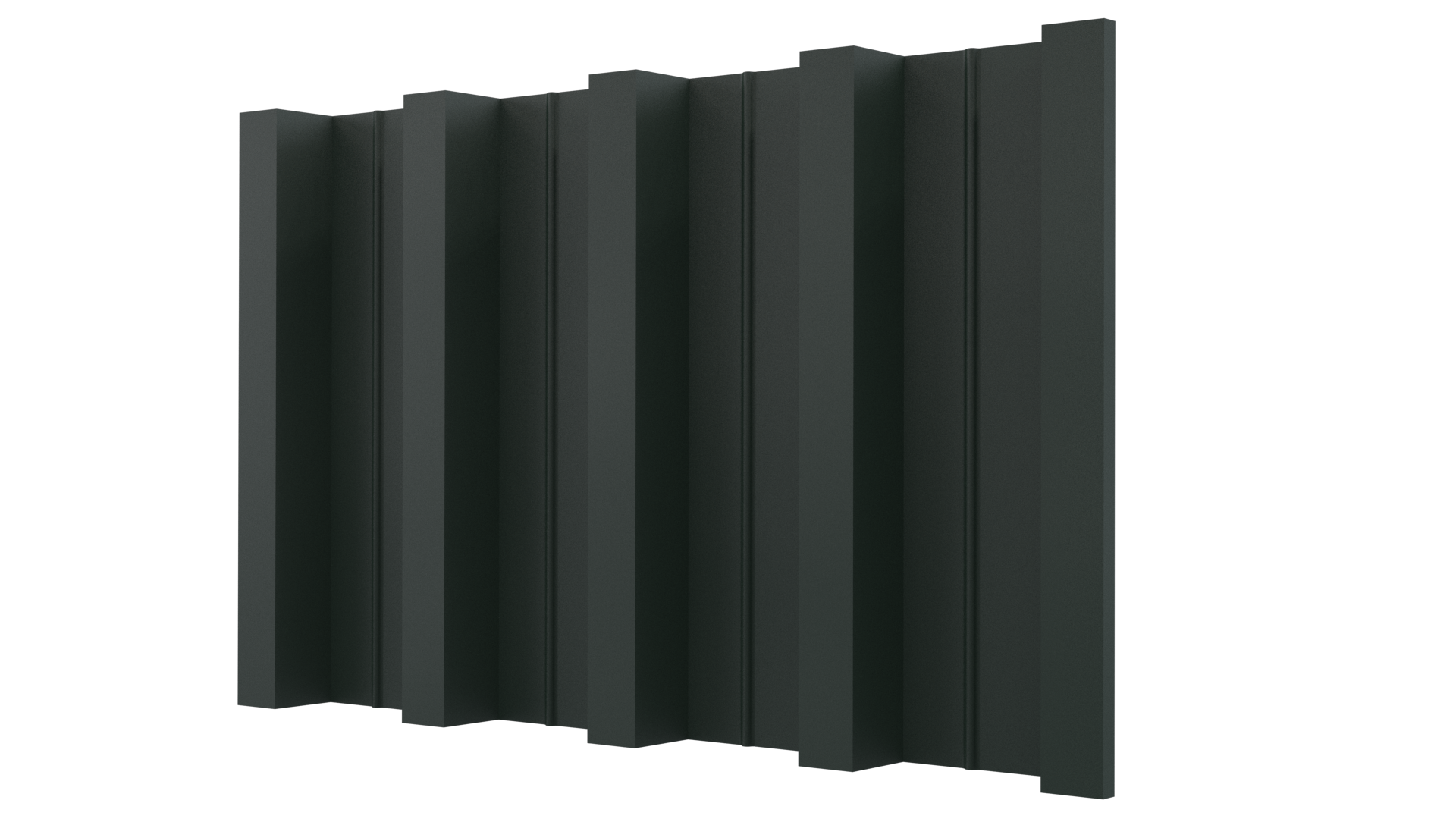 Профнастил Н60 902/845x0,45 мм, 6009 пихтовый зеленый матовый