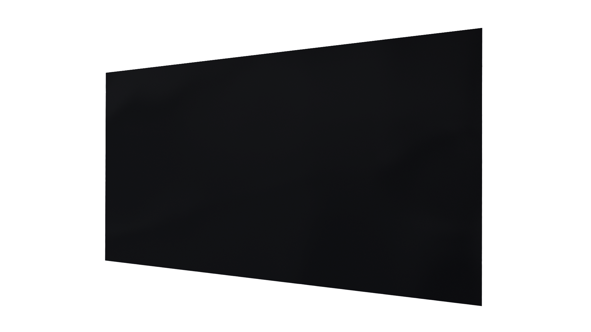 Плоский лист 1250x0,4 мм эконом, 9005 черный янтарь глянцевый