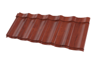 Профиль Феникс 1180/1100x0,45 мм, 8019 Antique Wood