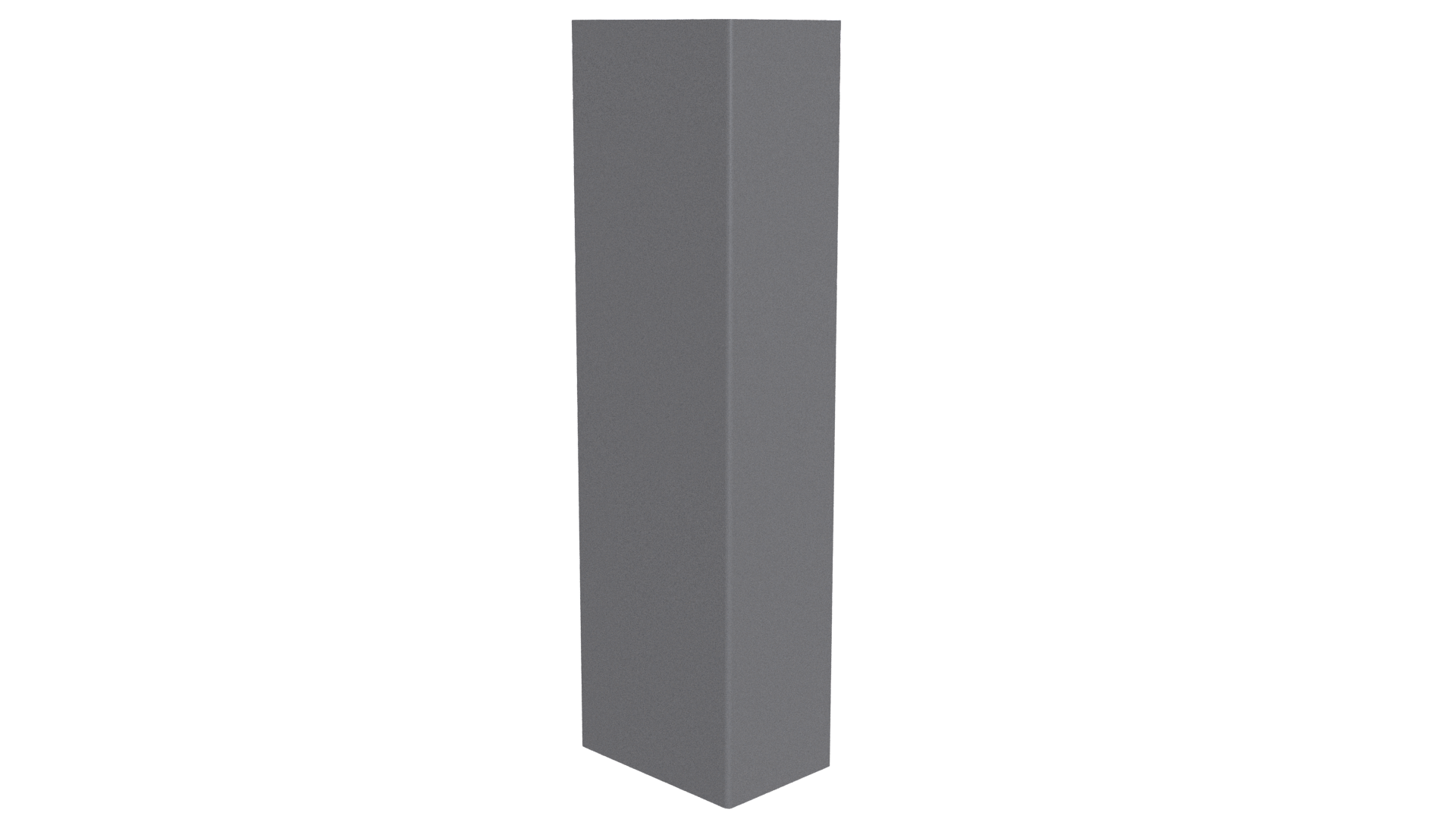 Стойка 40x60x40 мм, 7004 сигнальный серый глянцевый