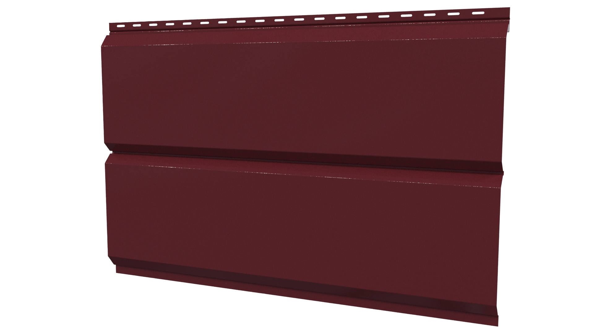 Л-брус 264/240x0,45 мм, 3005 винно-красный глянцевый