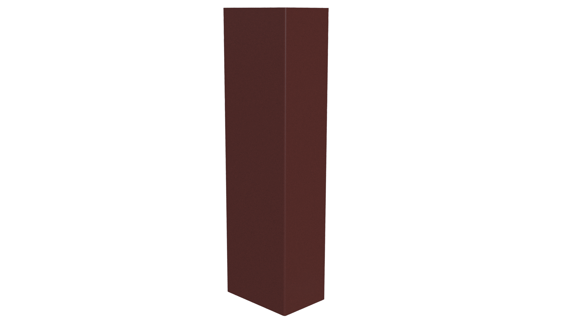 Стойка 40x60x40 мм, 3009 оксид красный глянцевый