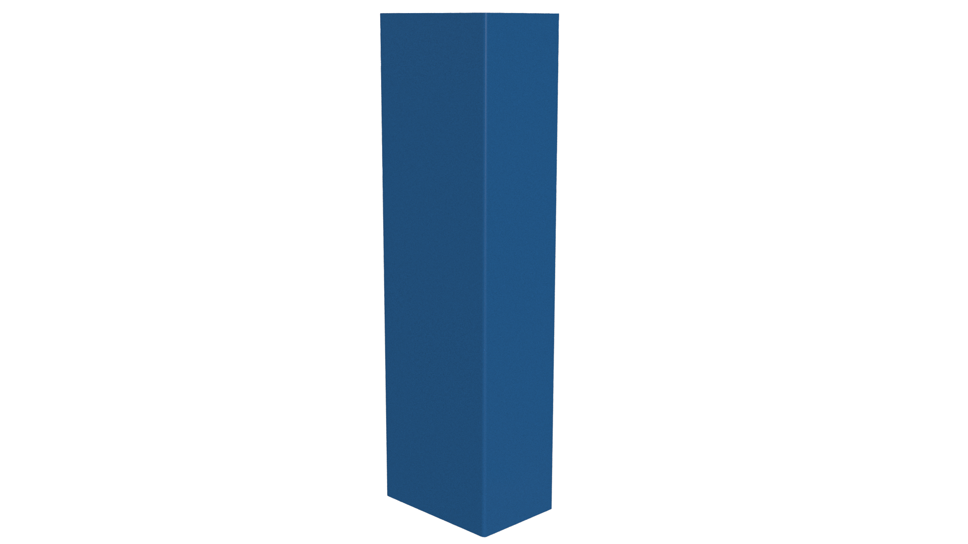Стойка 40x60x40 мм, 5015 небесно-синий глянцевый