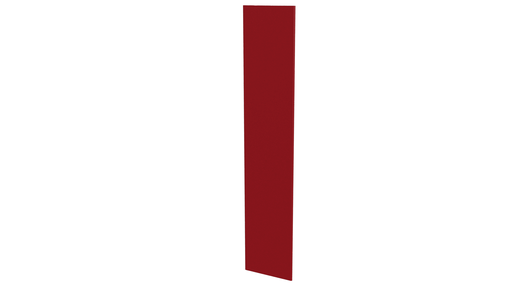 Крепежная планка 10x40x10 мм, 3020 транспортный красный глянцевый