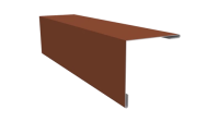 Угол наружний 50x50x2000 мм, 8004 медно-коричневый глянцевый