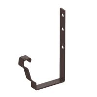 Держатель желоба короткий 120x86 мм, 8017 шоколадно-коричневый