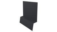 Планка стартовая фальц 135x30x55 мм, 7024 графитовый серый матовый