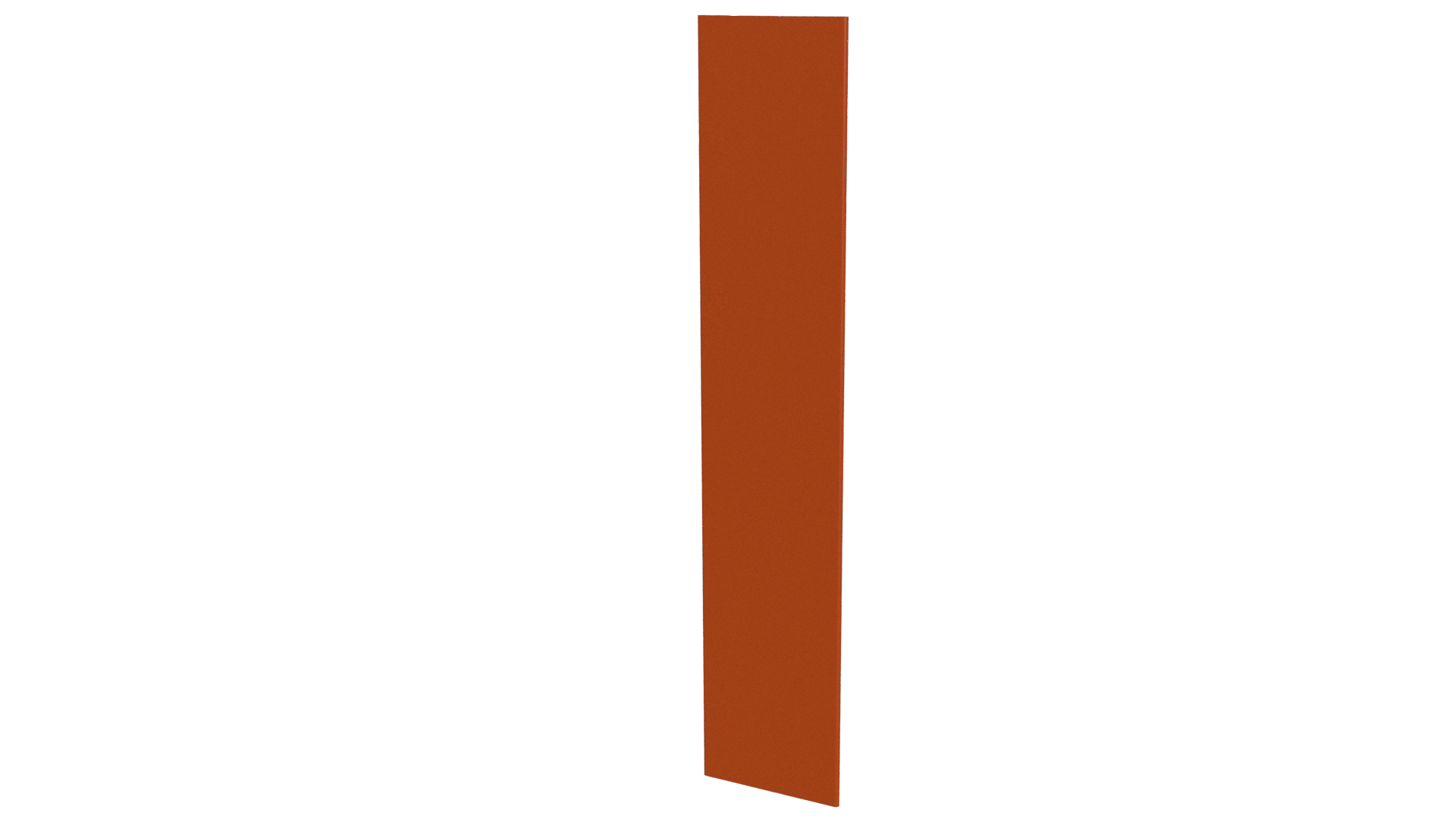Крепежная планка 10x40x10 мм, 2004 оранжевый глянцевый