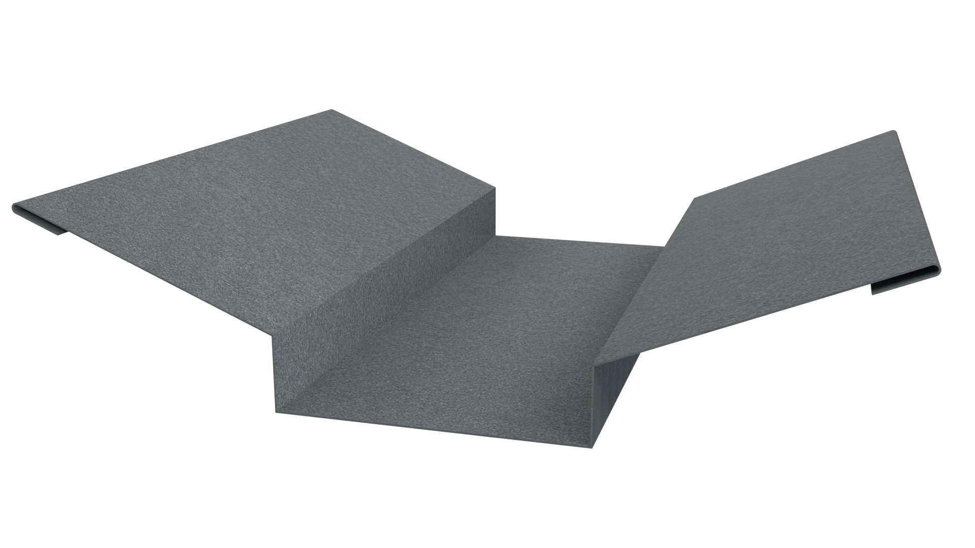 Планка ендовы верхняя 76x76x2000 мм, цинк