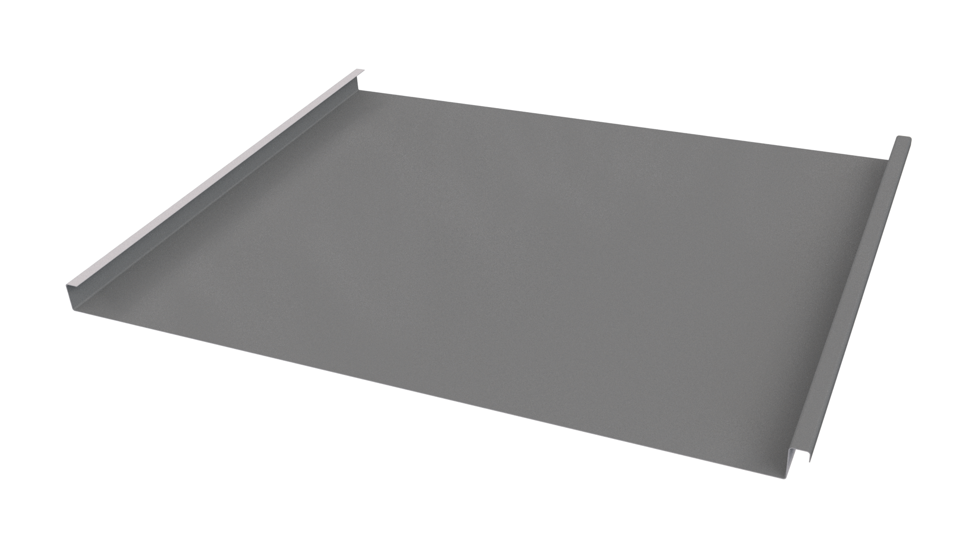 Фальцевая кровля 562/550x0,7 мм, 7037 пыльно-серый глянцевый