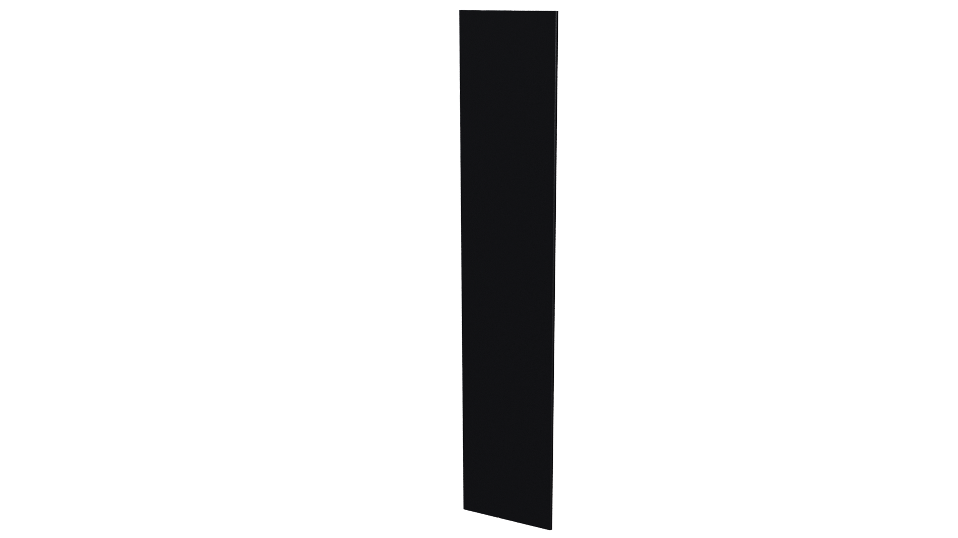 Крепежная планка 10x40x10 мм, 9005 черный янтарь глянцевый