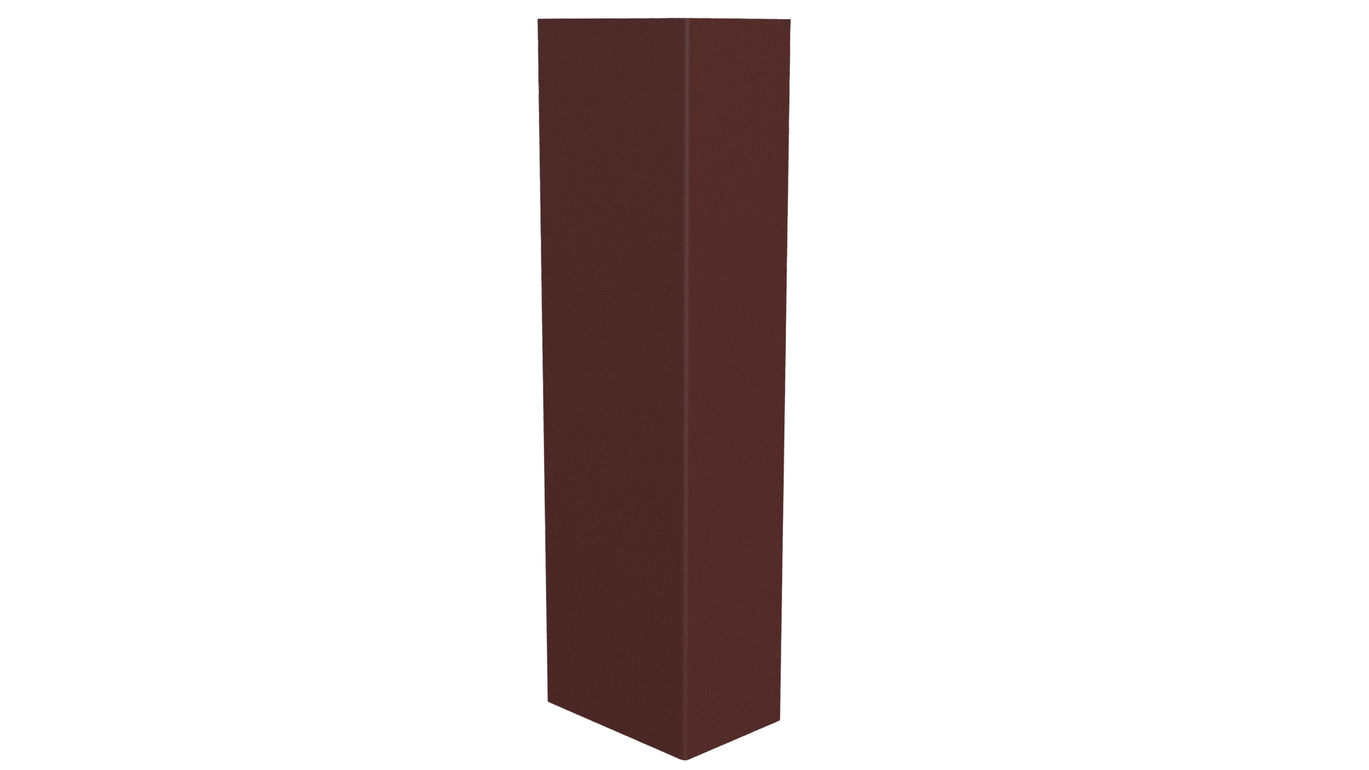 Стойка 40x60x40 мм, 3009 оксид красный матовый
