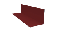Угол внутрений 50x50x2000 мм, 3011 коричнево-красный глянцевый