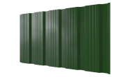 Профнастил К20 1185/1120x0,3 мм, 6002 лиственно-зеленый глянцевый
