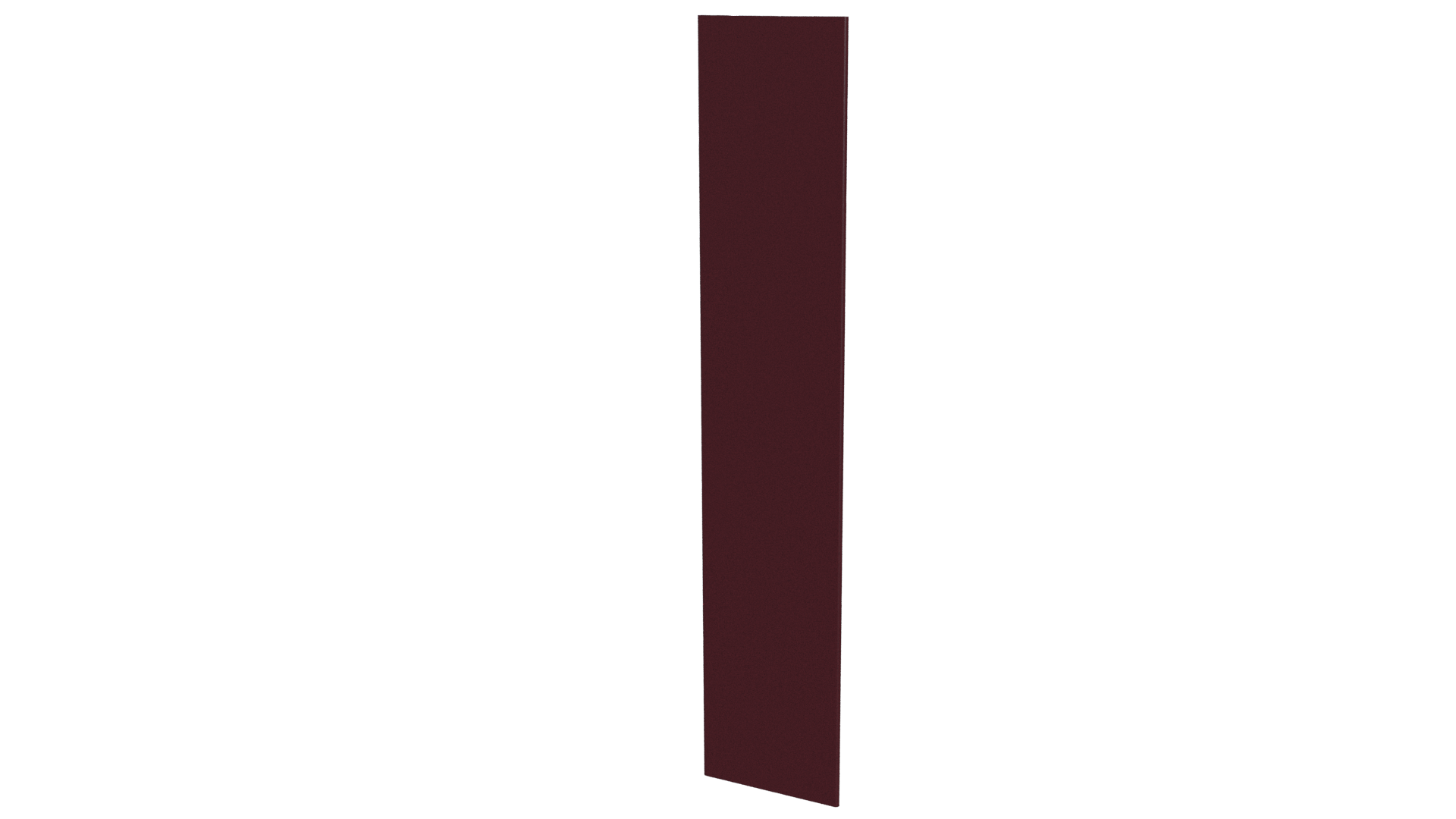 Крепежная планка 10x40x10 мм, 3005 винно-красный глянцевый