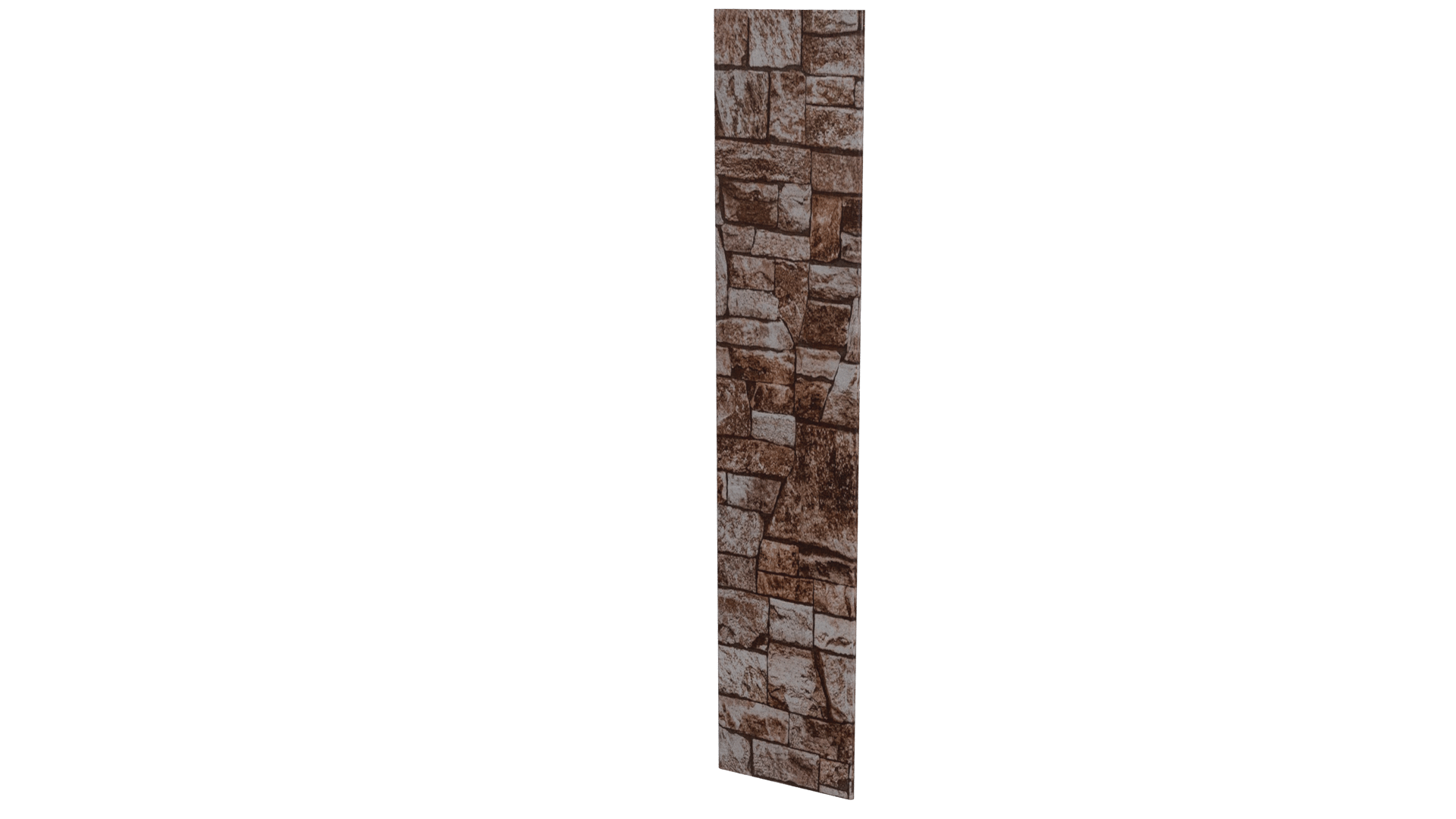 Крепежная планка 10x40x10 мм, Дикий камень