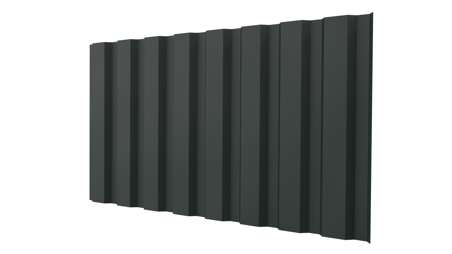 Профнастил С20A 1150/1100x0,5 мм, 6009 пихтовый зеленый матовый