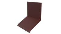 Планка примыкания верхняя к стене фальц 150x130x20 мм, 3009 оксид красный матовый