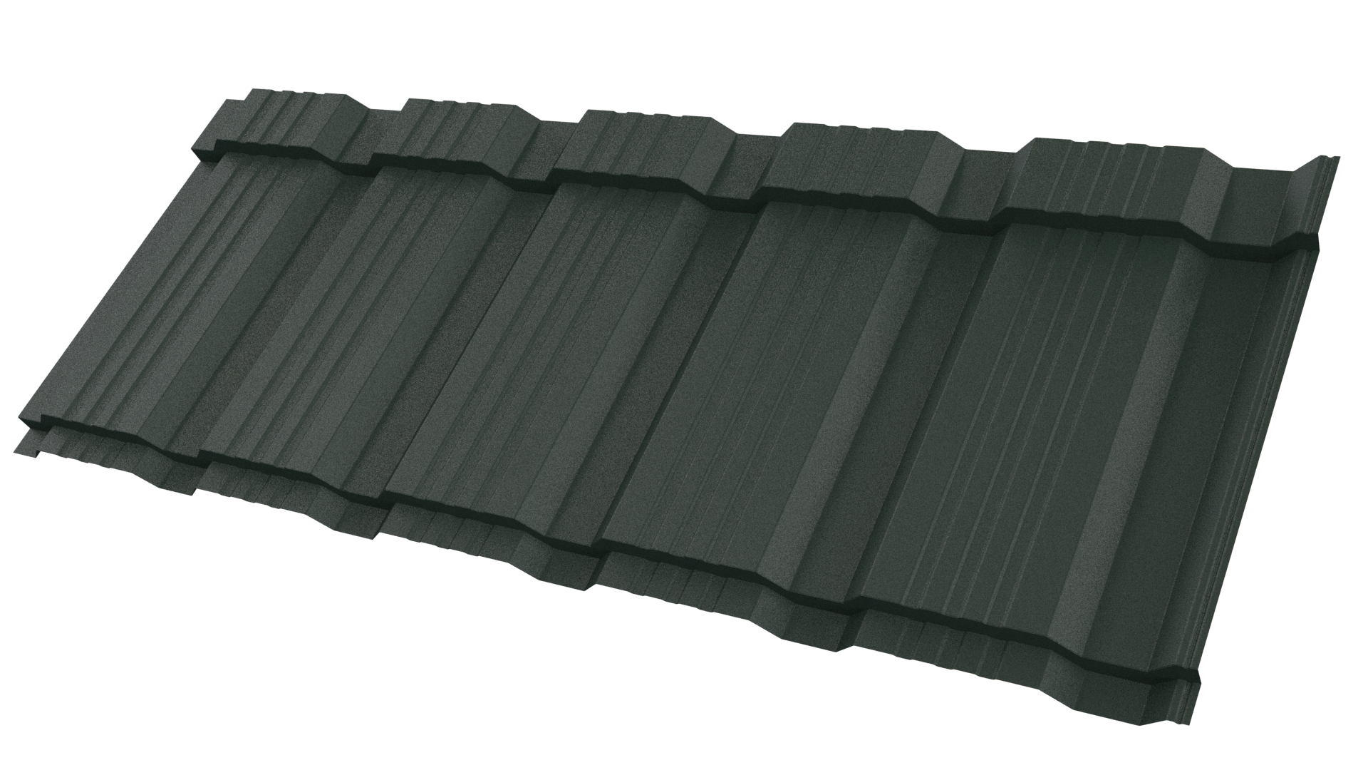 Профиль Пегас 1195/1130x0,45 мм, 6009 пихтовый зелёный матовый
