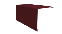 Угол наружний 100x100x2000 мм, 3005 винно-красный глянцевый