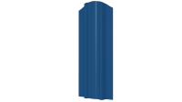 Штакетник Евротрапеция 117x0,45 мм, 5015 небесно-синий глянцевый