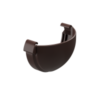 Заглушка желоба, 8017 шоколад