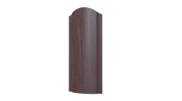 Штакетник Европланка 126x0,45 мм, Античный дуб 3D