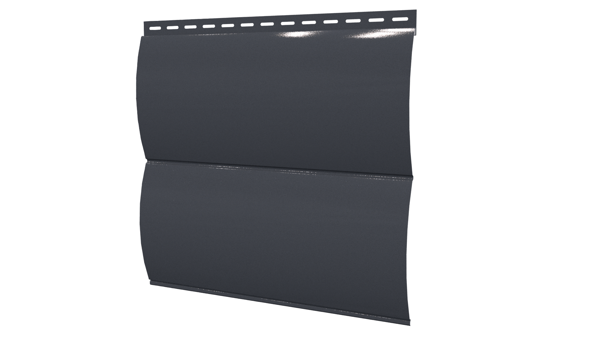 Блок хаус 383/355x0,5 мм, 7024 графитовый серый PUR Pruf