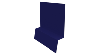 Планка стартовая фальц 135x30x55 мм, 5002 ультрамариново-синий глянцевый